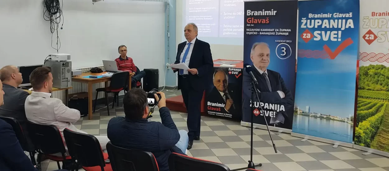Glavaš zavjetovao ukidanje HRT pretplate, zalaganje za prometnu vezu s Vojvodinom | lokalni izbori
