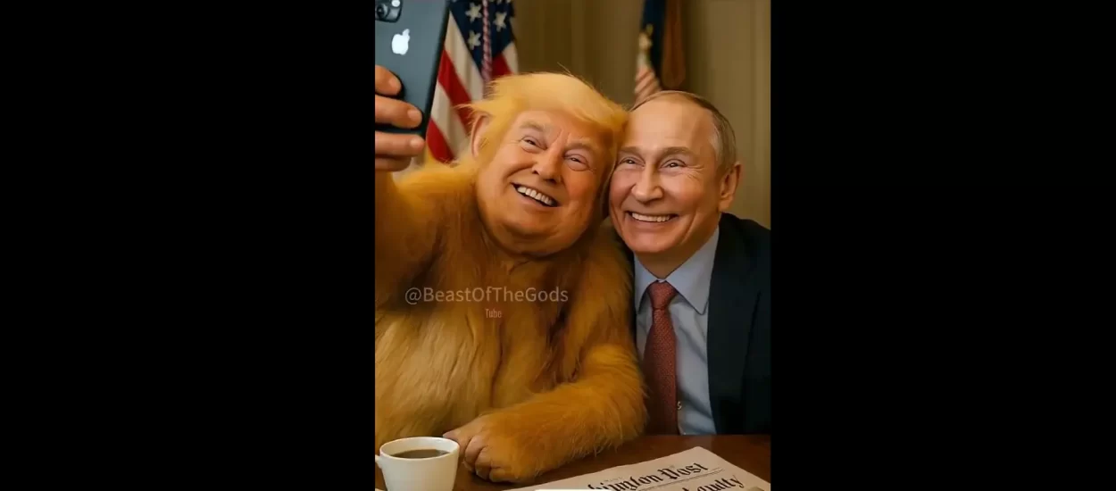 Putin i njegov narančasti monkey | VIDEO