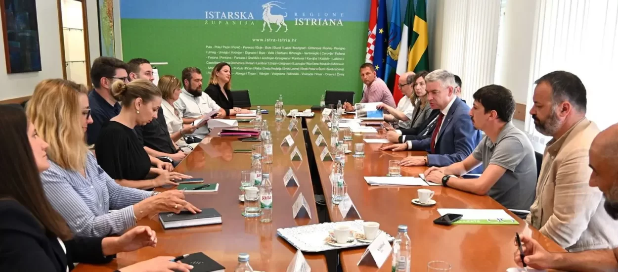 Miletić i Grbin održali sastanak o projektima od zajedničkog interesa, nadležnostima