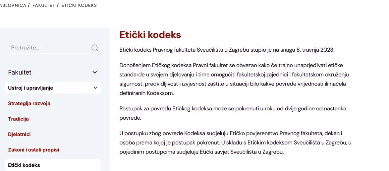 Studenti PFZ-a suočeni s gubitkom prava ukazuju na nepravdu, traže pomoć i javnu raspravu