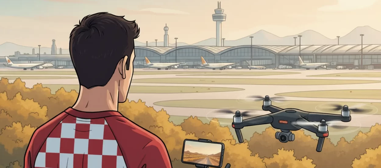 Hrvat priveden zbog isprobavanja drona u blizini Zračne luke Frankfurt