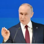 Ruski predsjednik Vladimir Putin govori na 22. godišnjem susretu Međunarodnog debatnog kluba Valdaj | Foto: Grigorij Sisoev/RIA Novosti/Kremlj