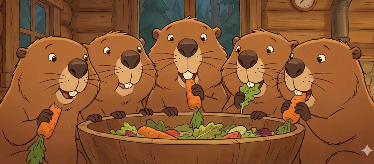 Osluhnite jecanje koje prati mljackanja dabrova! | VIDEO