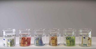 resistance of euro banknotes